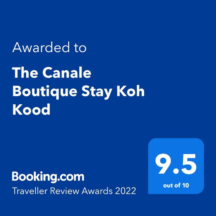 The Canale Boutique Stay Koh Kood Ko Kut Exteriör bild