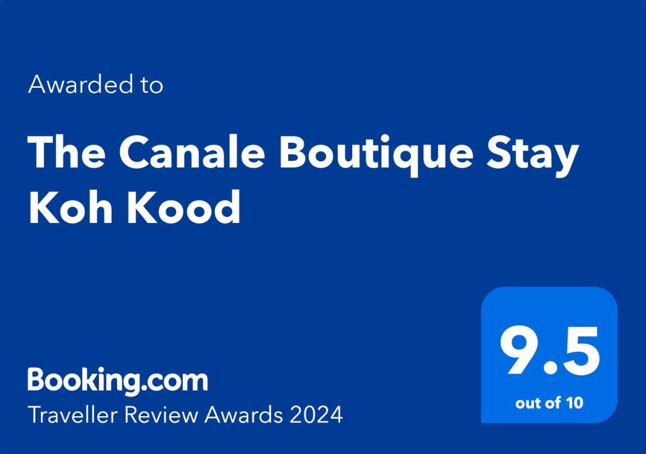 The Canale Boutique Stay Koh Kood Ko Kut Exteriör bild